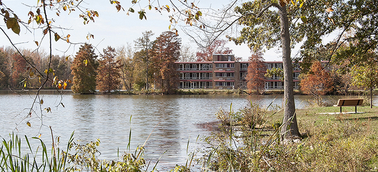 campus lake photo